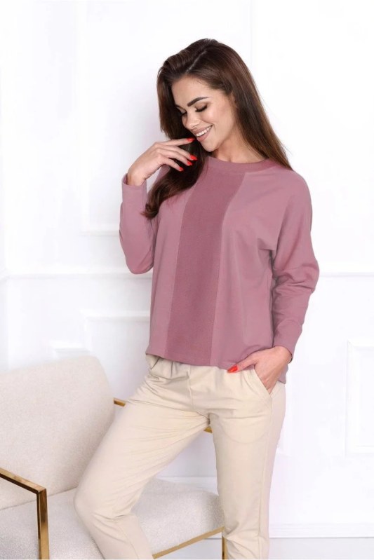 Dámská mikina model 20680770 - OFF PINK