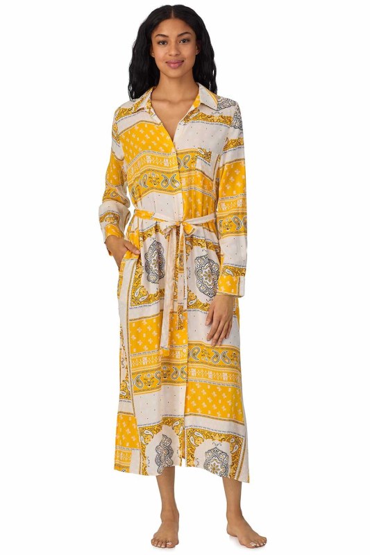 Dámská noční košile žlutá model 19772539 - DKNY